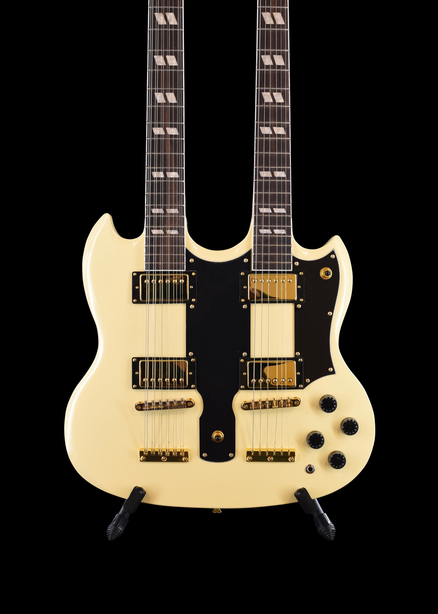 Double Neck 12/6 Cream/Gold