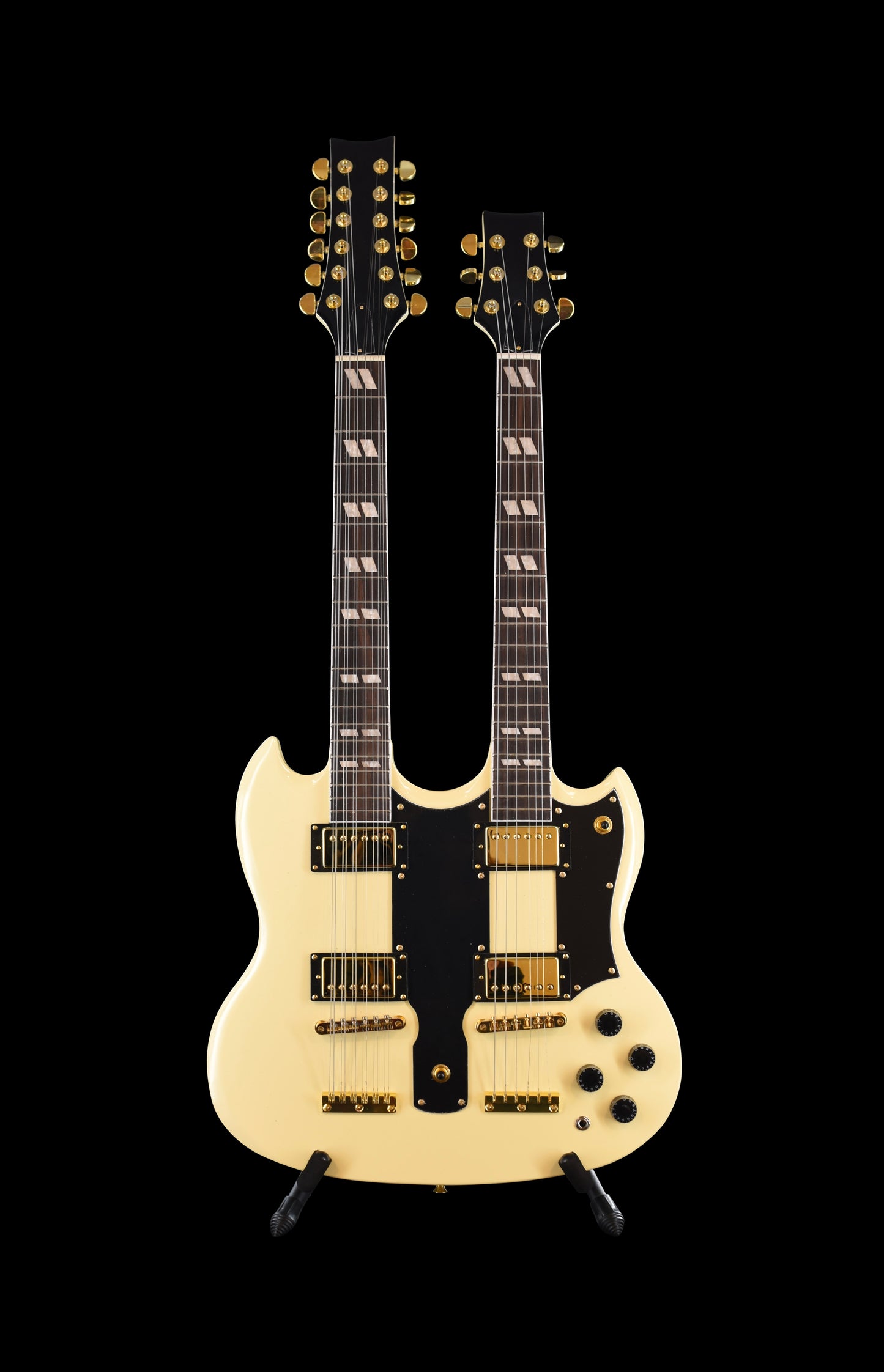 Double Neck 12/6 Cream/Gold