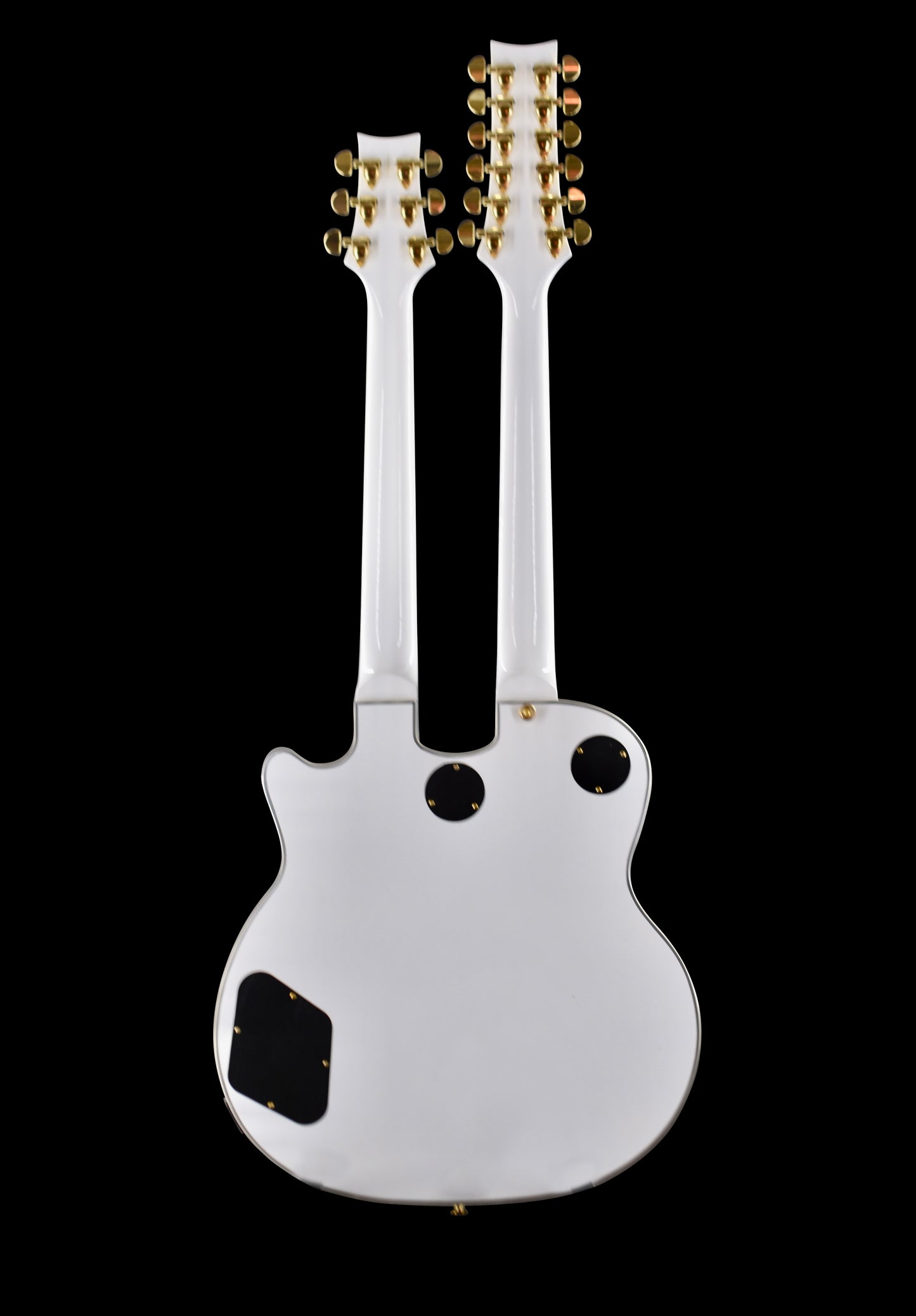 Double Neck 12/6 White/Gold