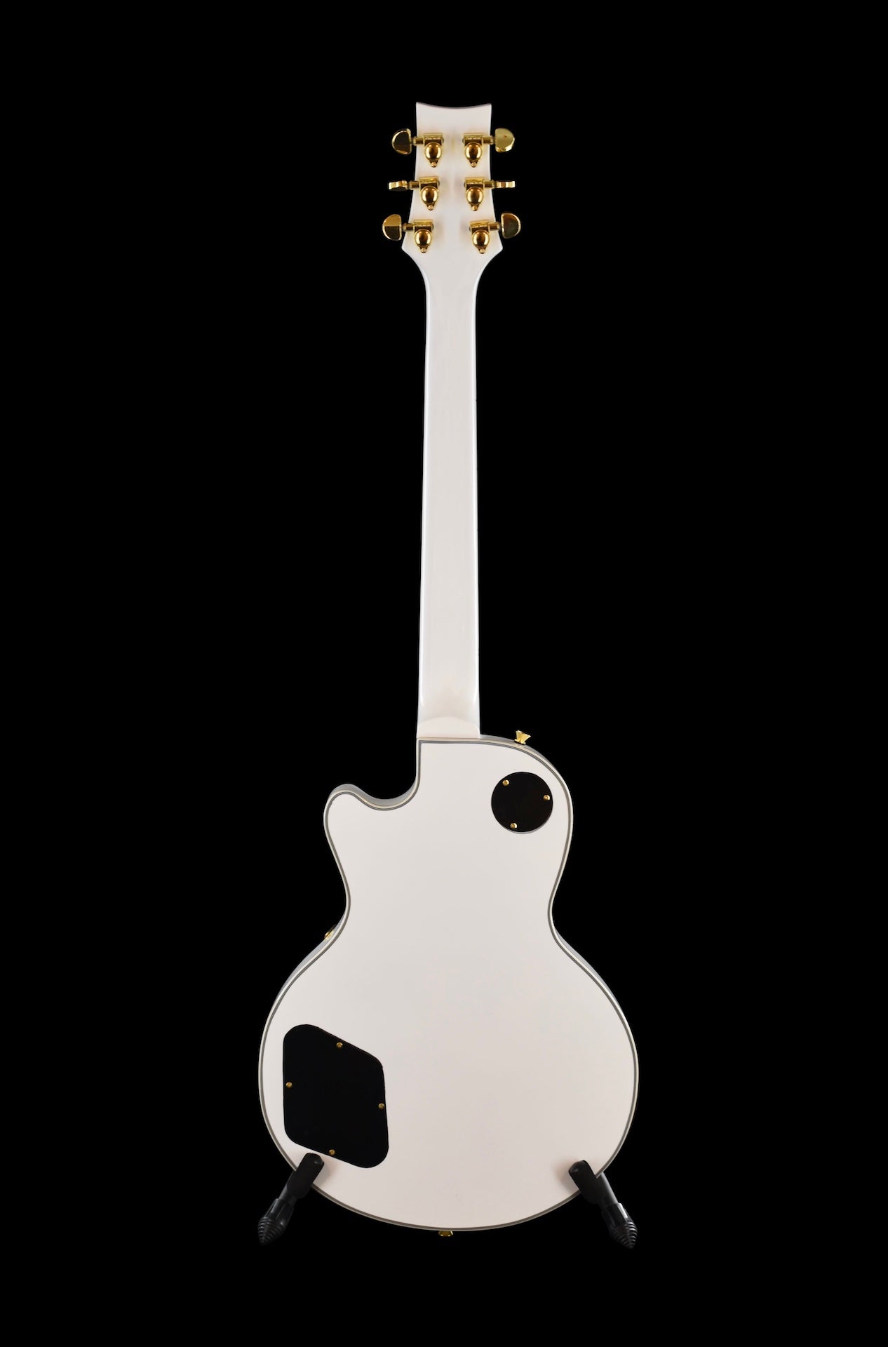 Single Cut 3 Pickup White/Gold