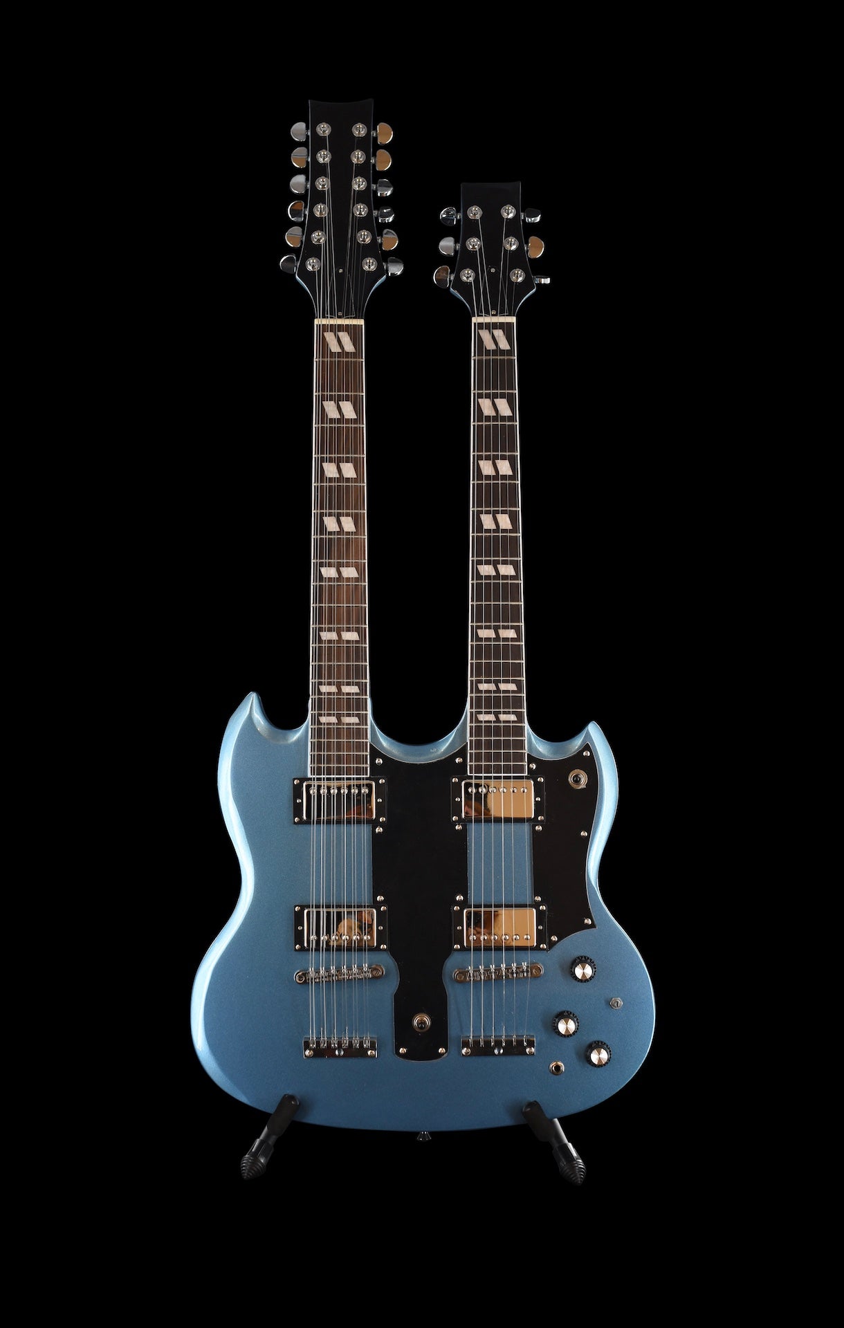 Double Neck 12/6 Pelham Blue