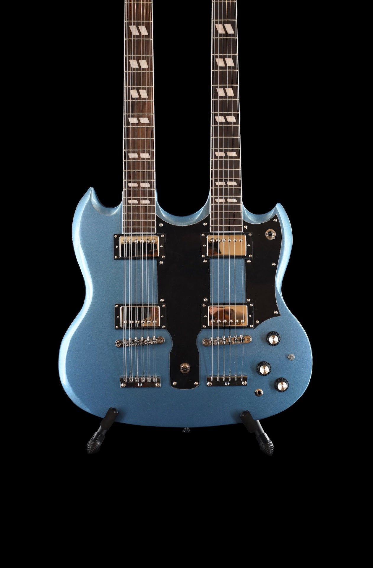 Double Neck 12/6 Pelham Blue