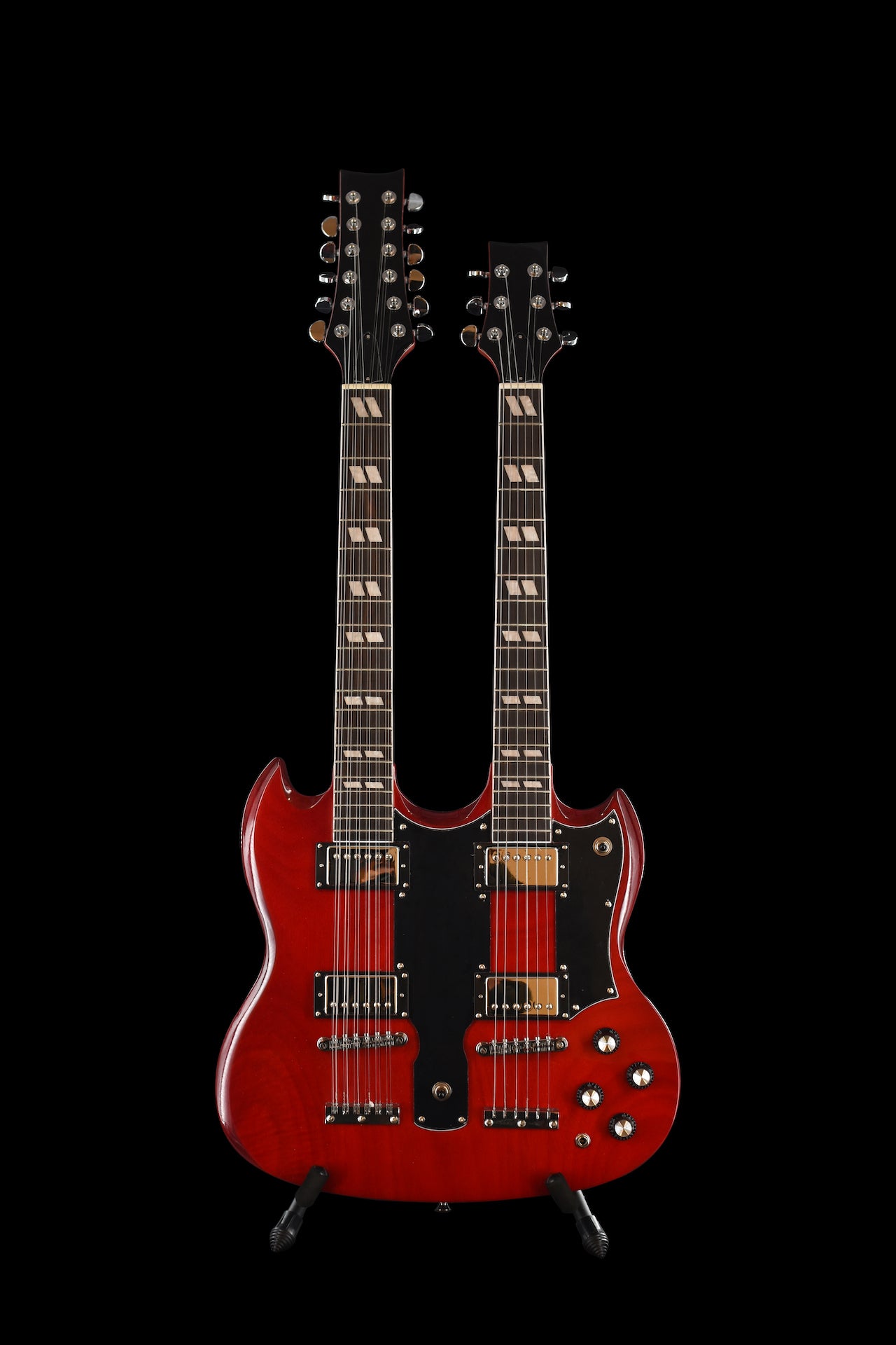 Double Neck 12/6 Cherry