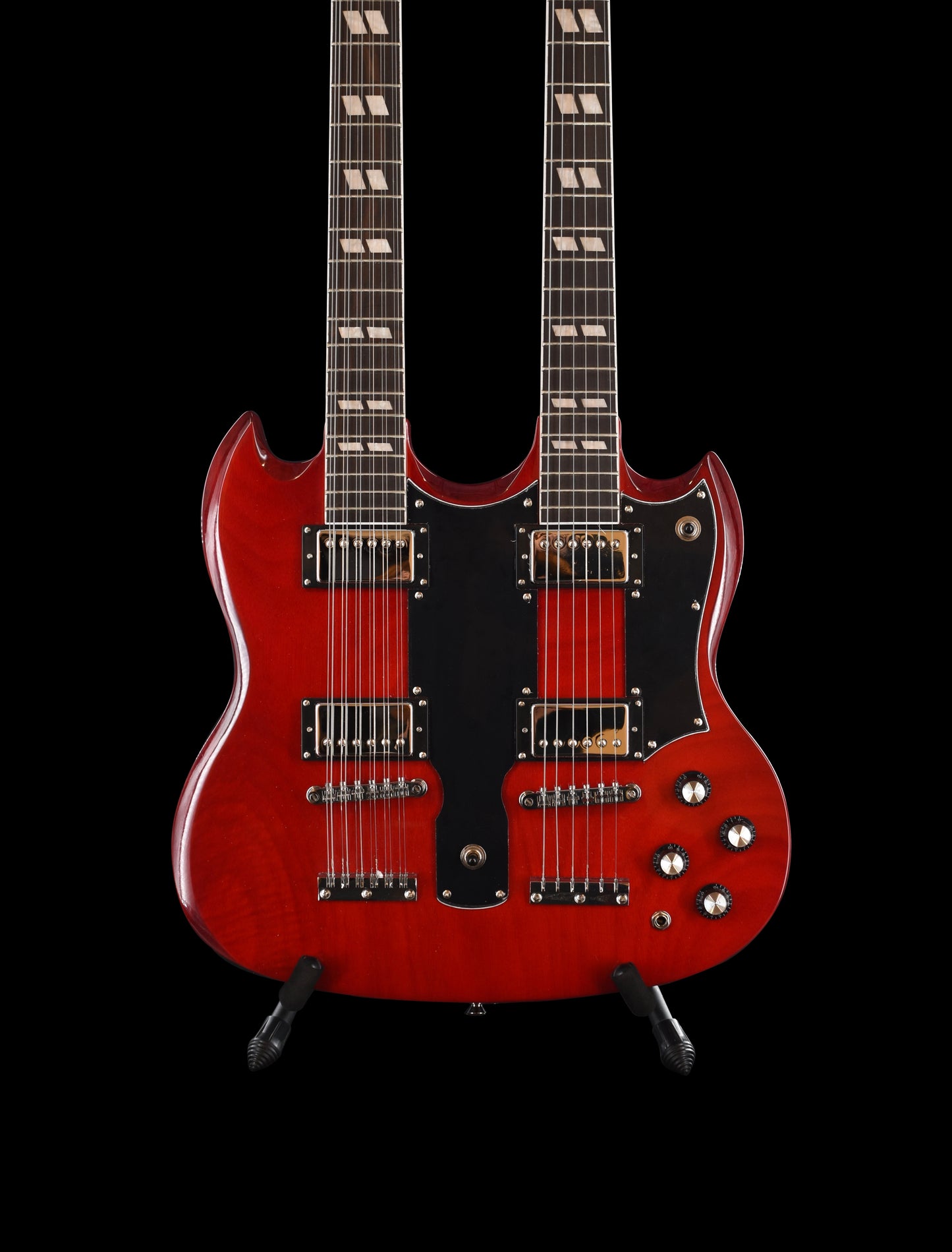 Double Neck 12/6 Cherry