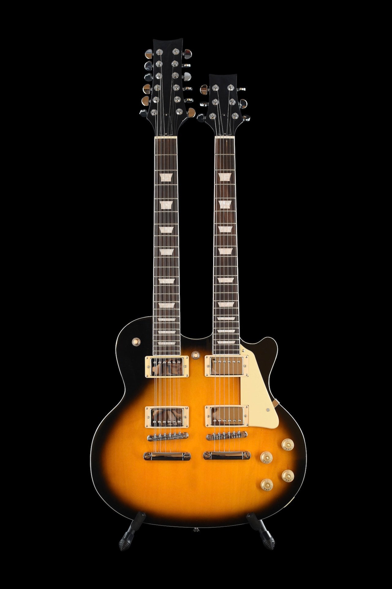 Double Neck 12/6 Tobacco Burst