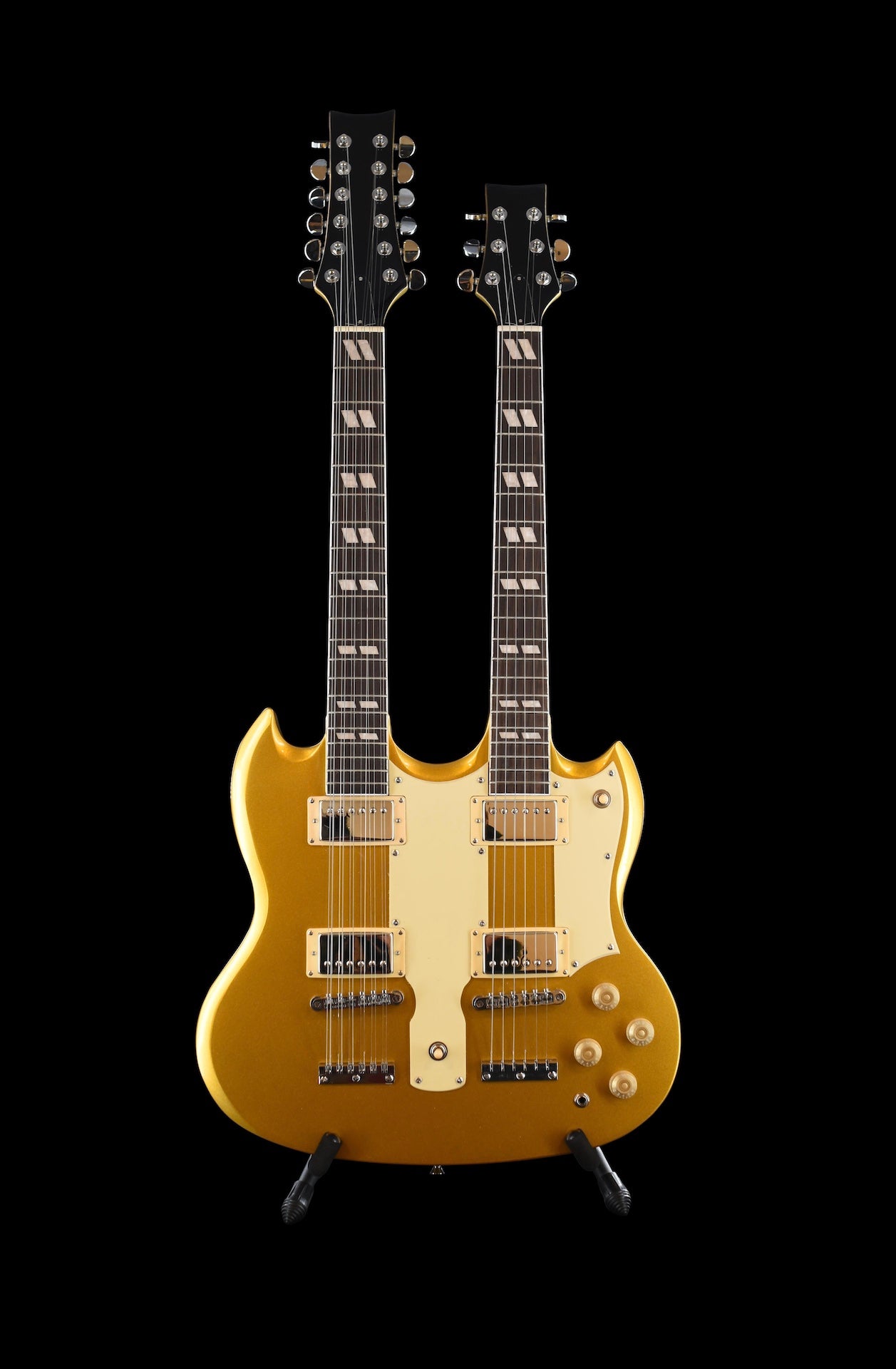 Double Neck 12/6 Gold Top