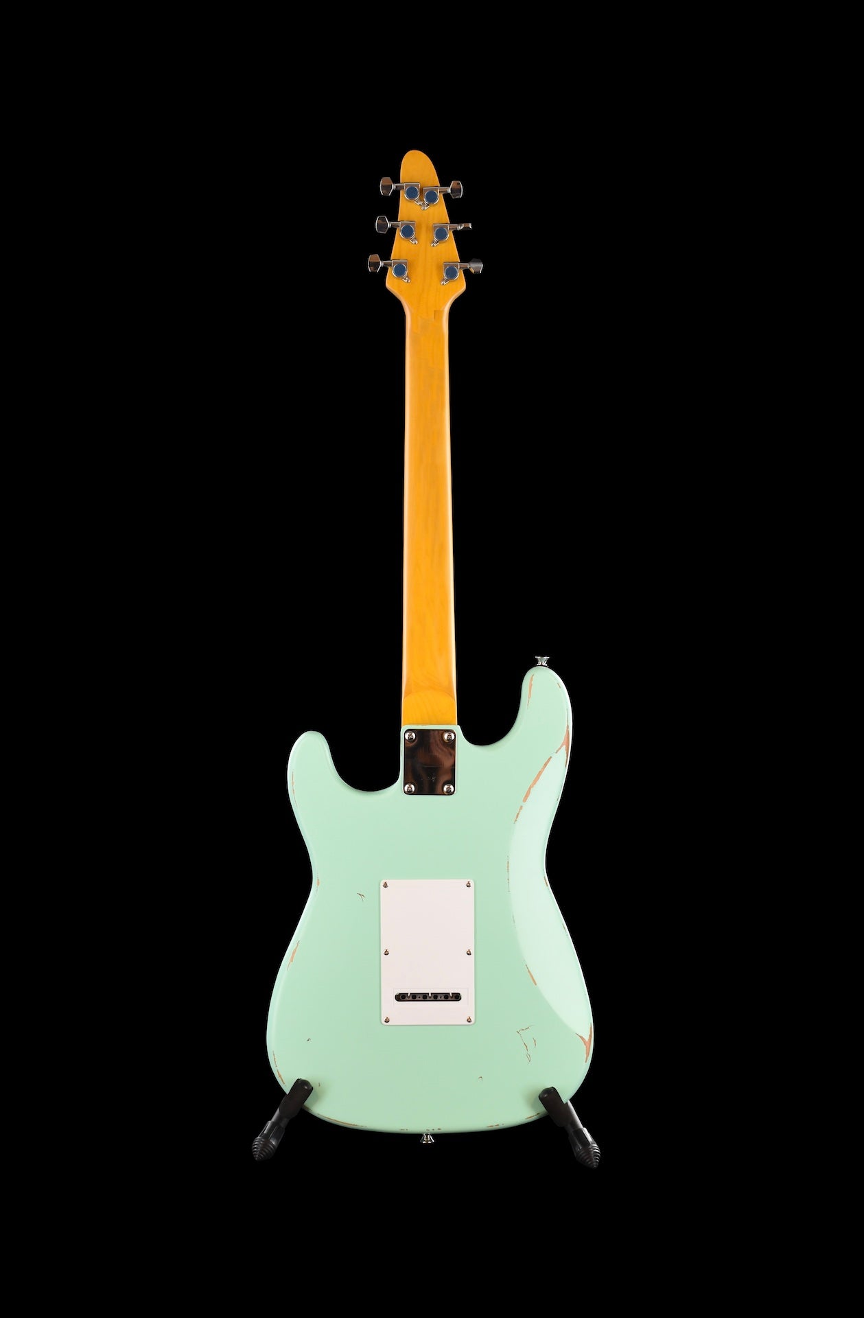 Strat Style Relic Mint With Hardshell Case