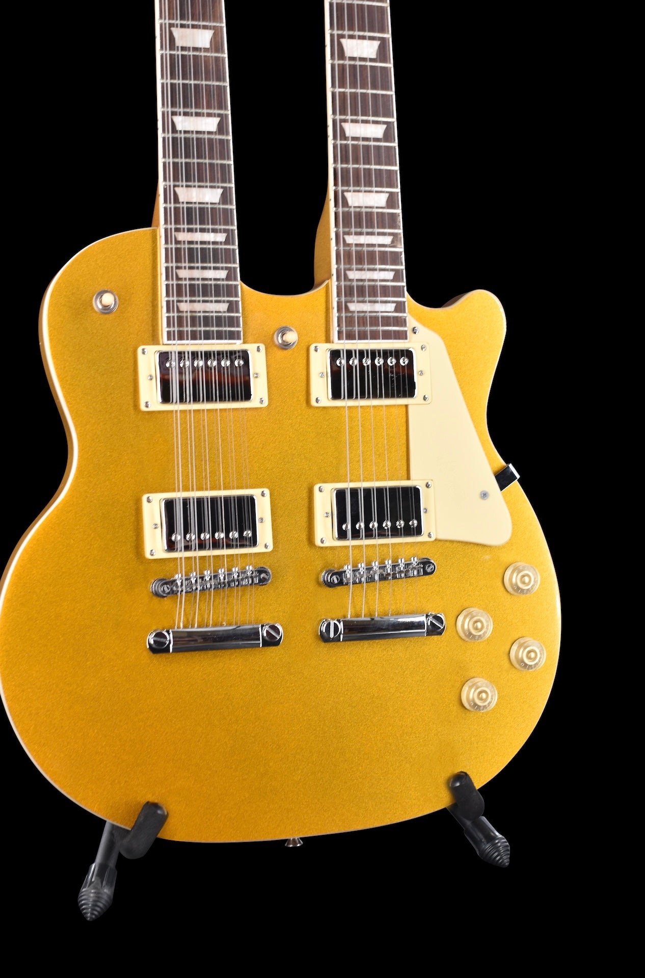Double Neck 12/6 Gold Top