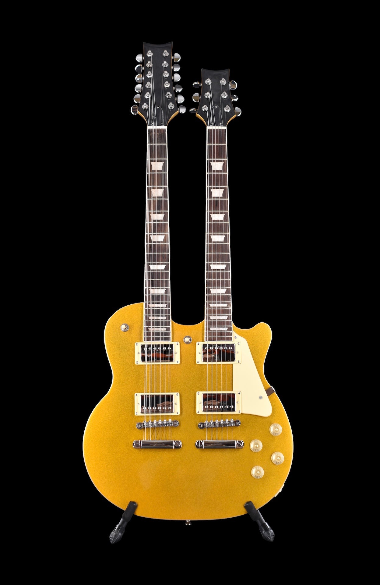 Double Neck 12/6 Gold Top