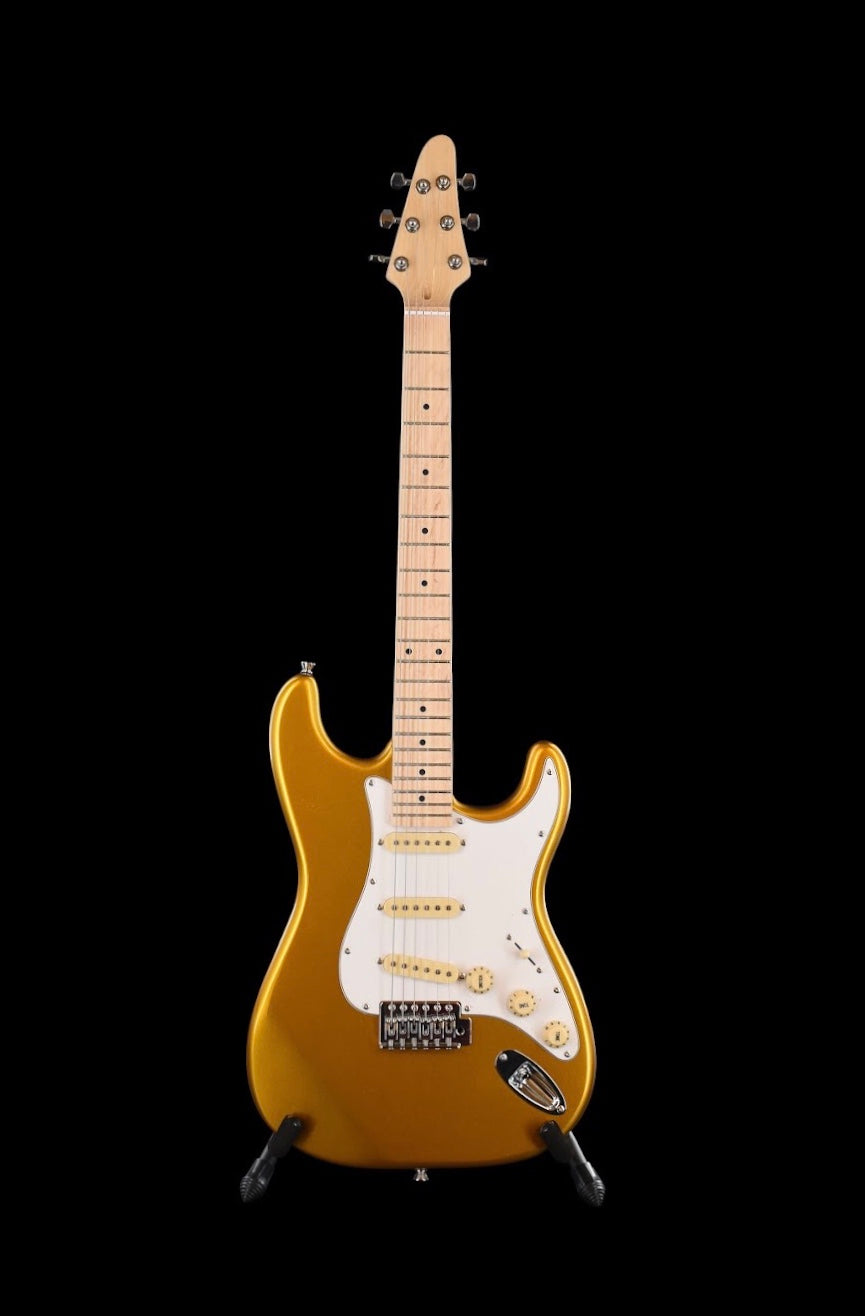 Strat Style Gold Top With Hardshell Case
