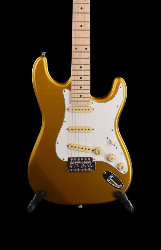 Strat Style Gold Top With Hardshell Case