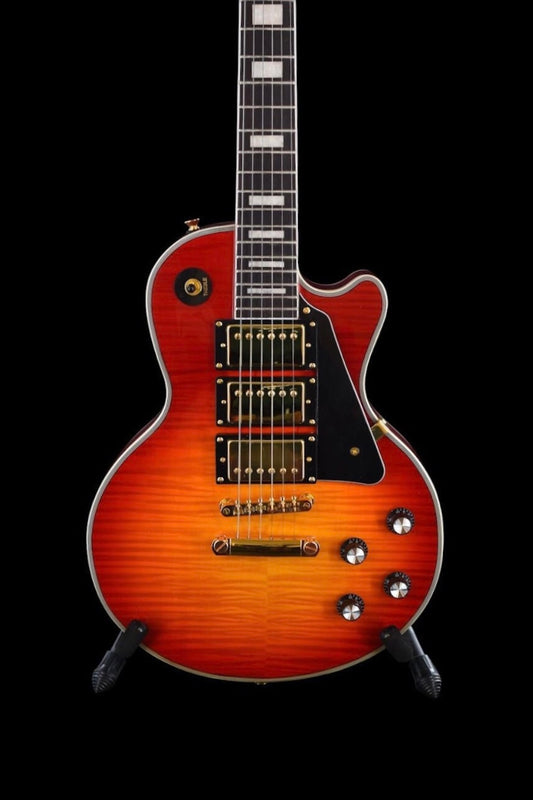Single Cut 3 Pickup Custom Cherry Sunburst