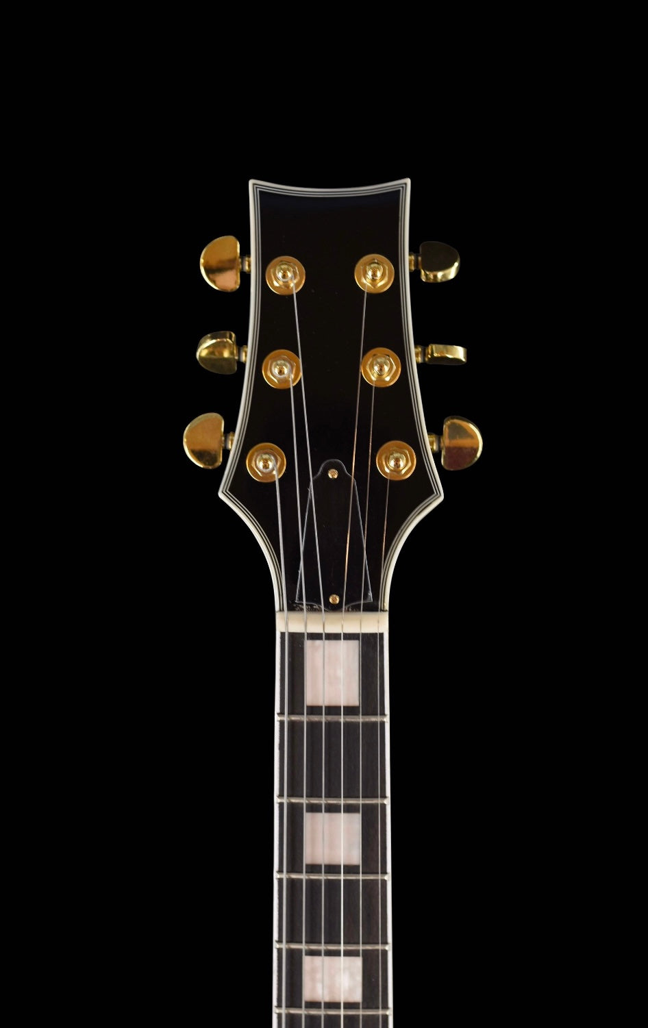 Single Cut 3 Pickup Black/Gold Left Handed