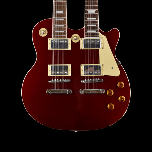 Double Neck 12/6 Cherry Red