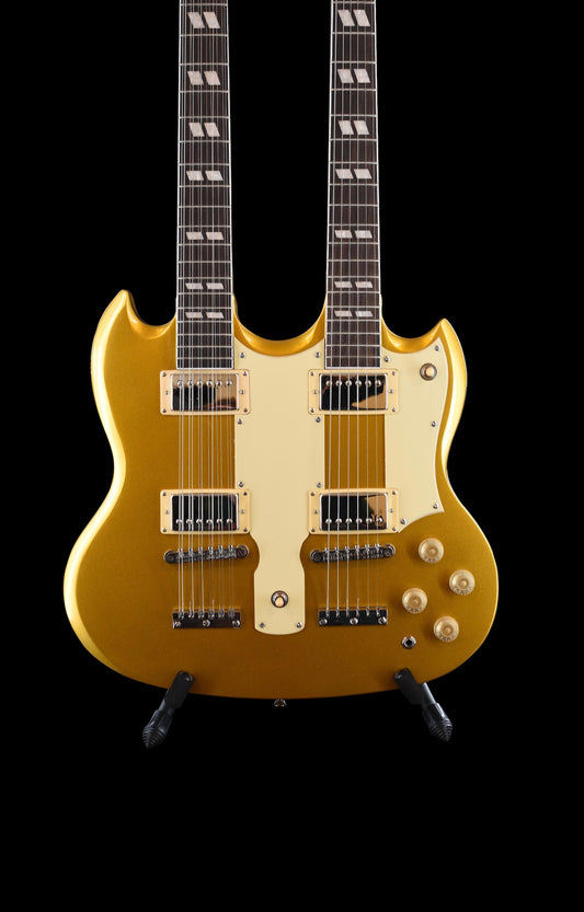Double Neck 12/6 Gold Top